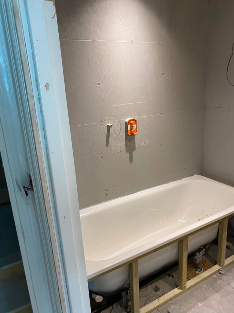 complete plumbing first second fix on bathroom and kitchens Installed radiators second fix ,changed three boilers and hot water cylinders